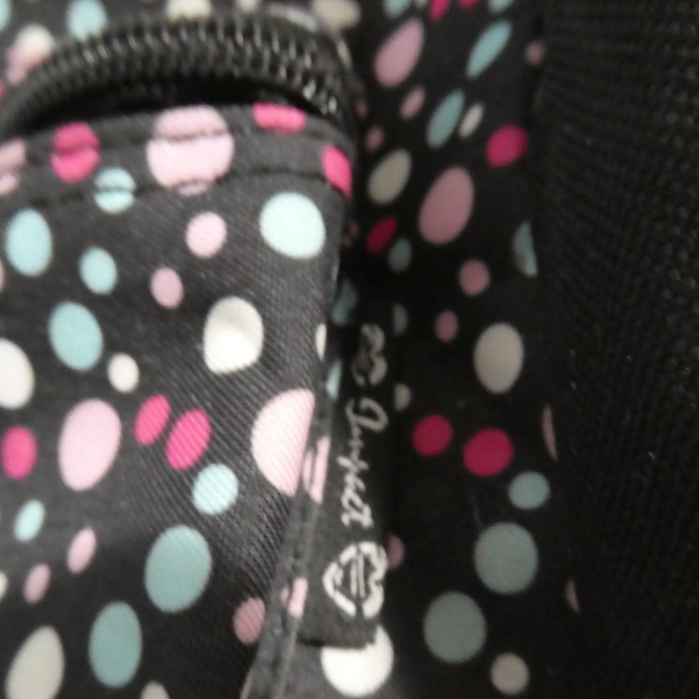 IMPACT, Distributed By Holiday Group, colorful polka dot print backpack, GUC - Picture 8 of 13